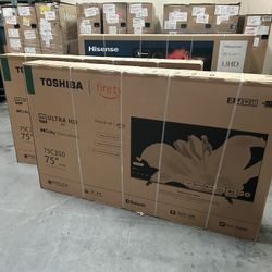 TOSHIBA 75 INCH SMART TV 4K 