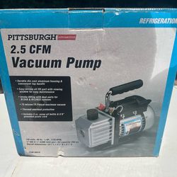 2.5 CFM Vacuum Pump
