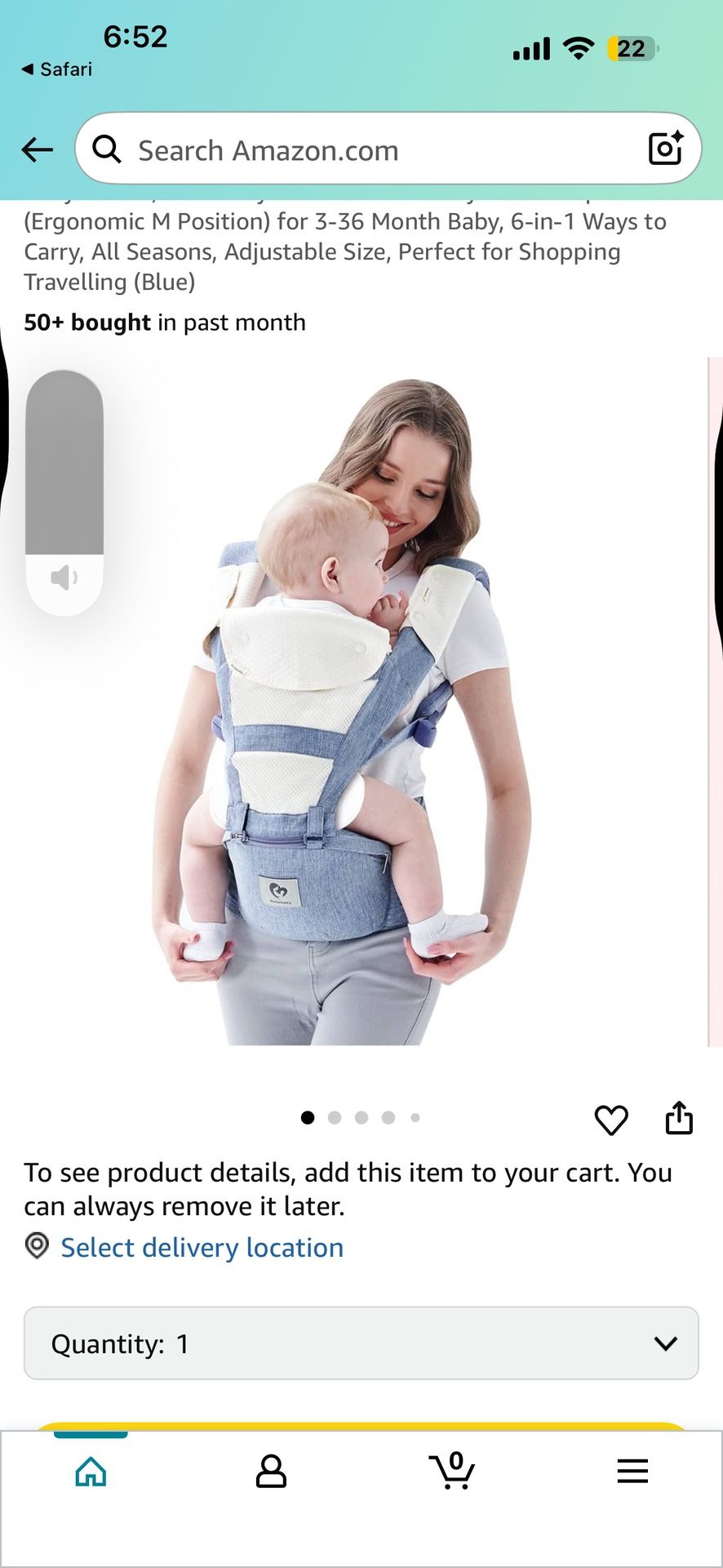 New Baby Carrier