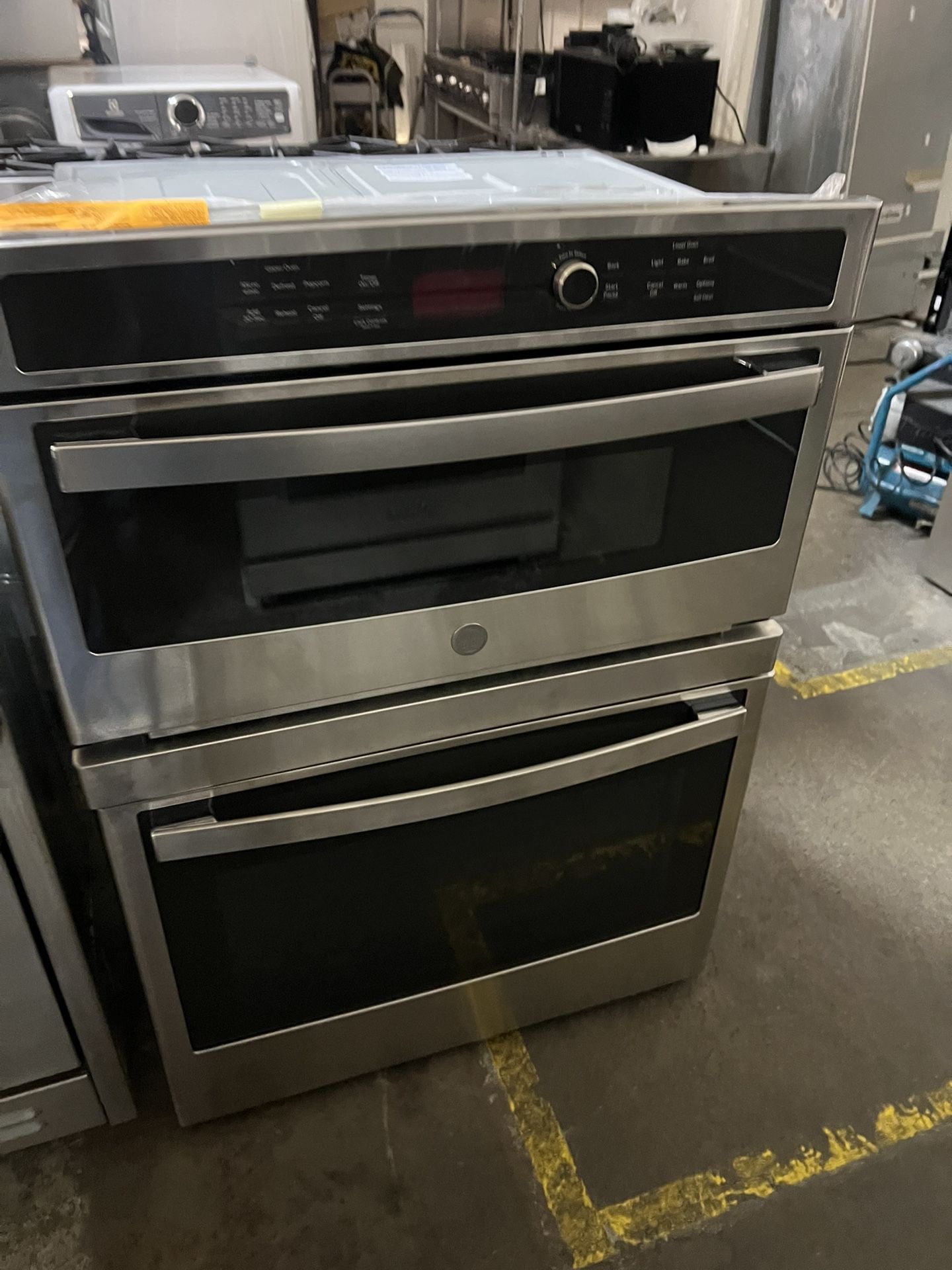 Ge Microwave Oven Combo 30” Stainless Steel