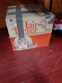 Vintage hair dryer