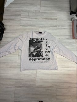 ERD Cropped White Long Sleeve