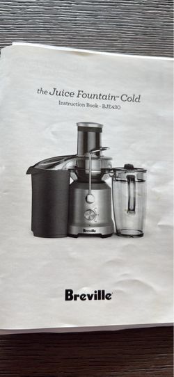 Breville Juicer