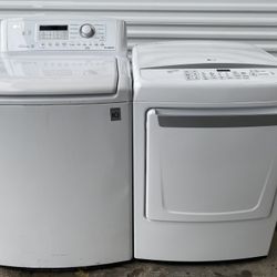 Washer Snd Dryer Mega Capacity $320 Like New 