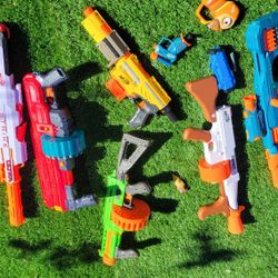 Lot Of Nerf/dart Guns