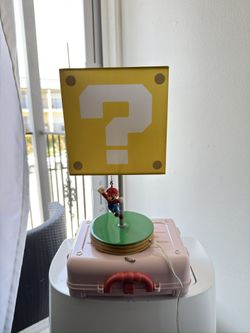 Super Mario Question Block Lamp. 