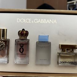 Dolce And Gabbana 4-pc Mini Travel/sampler Set