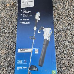 15" String Trimmer & 600 CFM Blower Kit (Brushless)