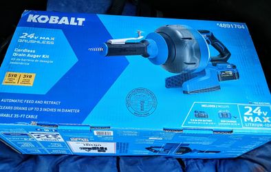 Kobalt Cordless Auger Kit