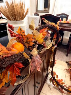Kirklands 72" Harvest Garland