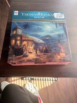 Thomas Kinkade 1000-Piece Nativity Puzzle