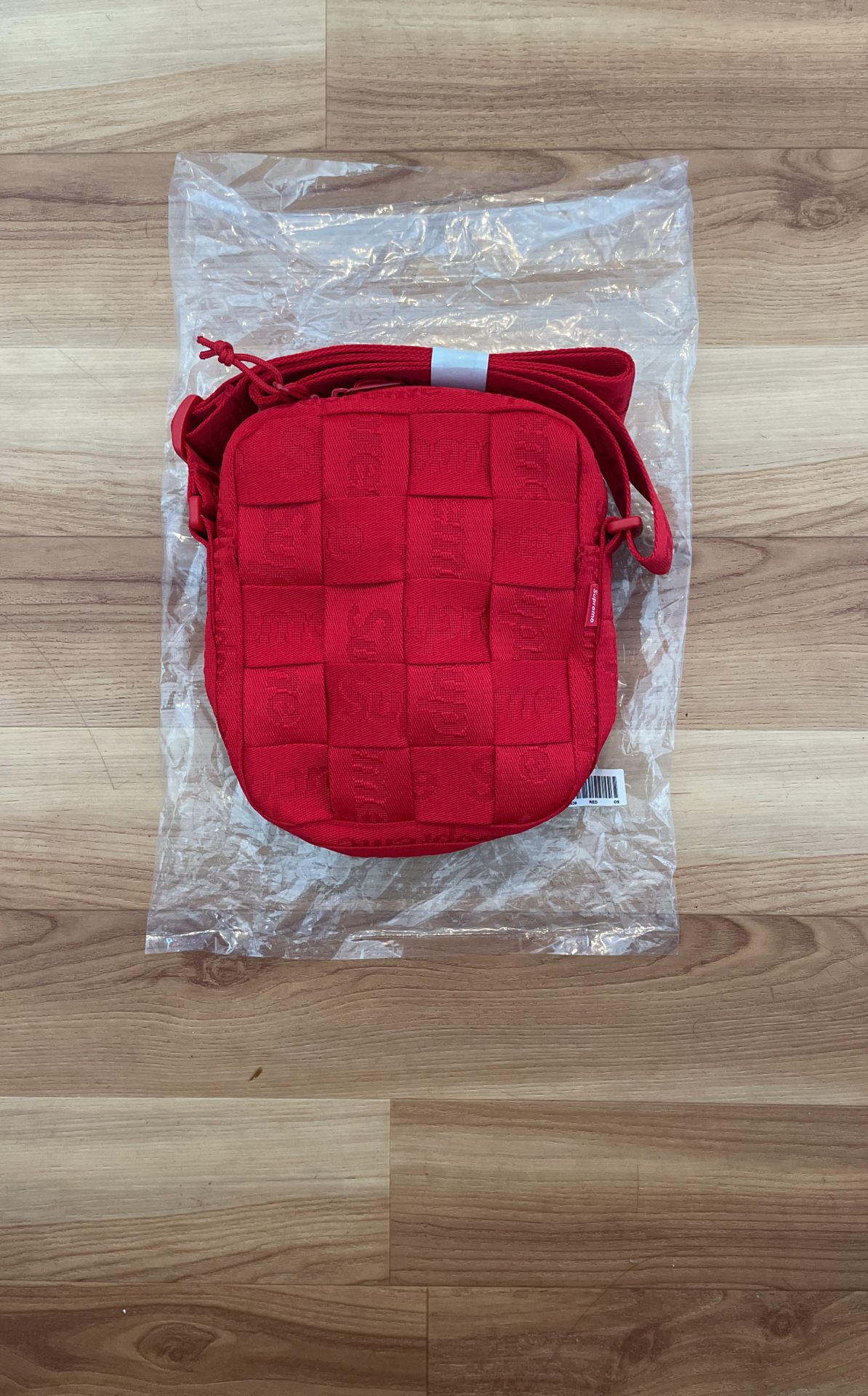 Supreme Woven Side Bag “Red”