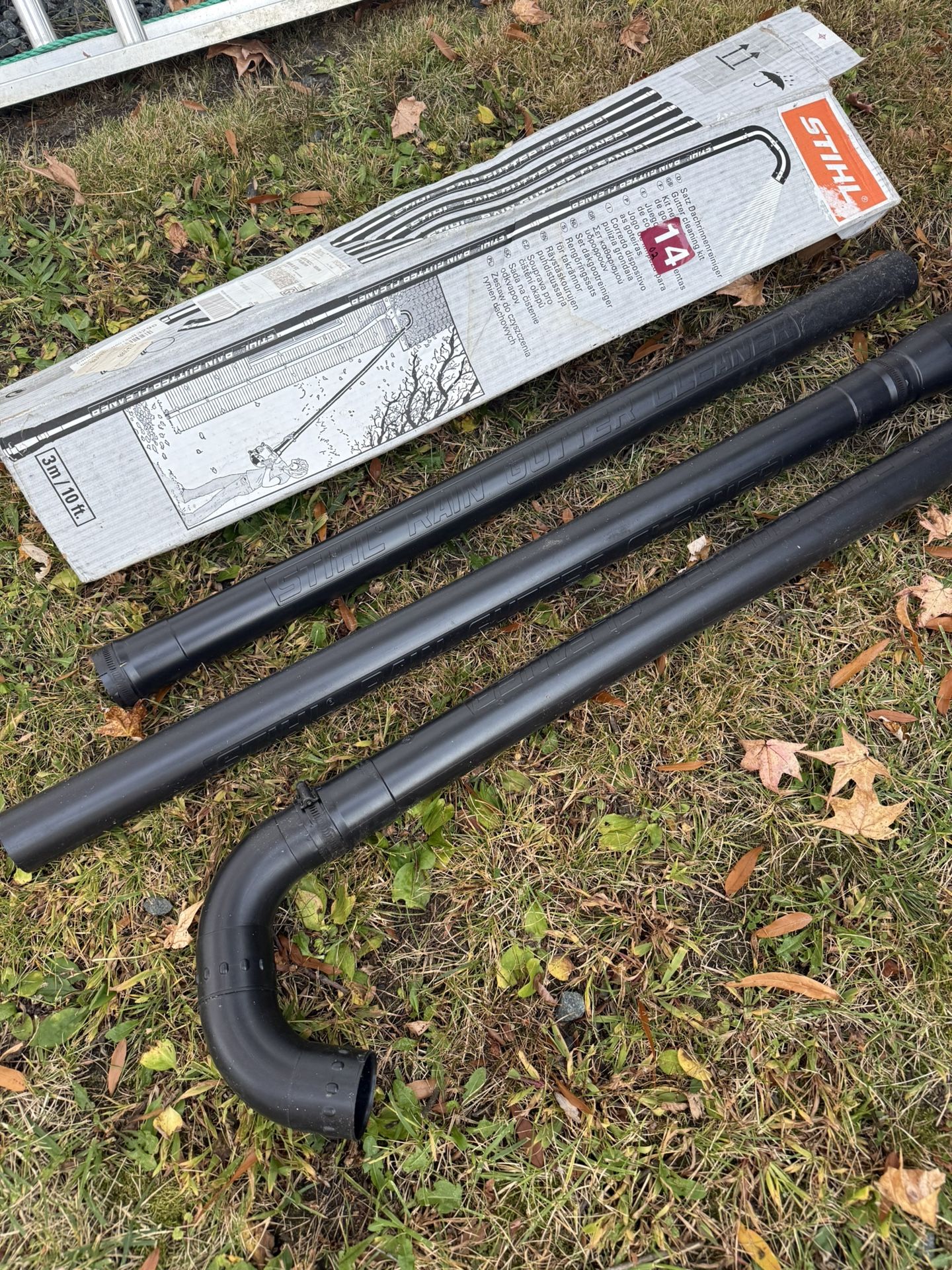 Stihl Rain Gutter Cleaner Extension Tubes
