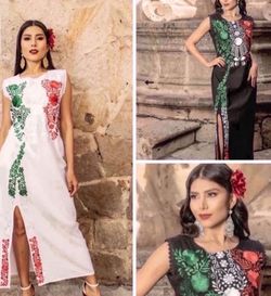 Beautiful Mexican Dress - Hermosos Vestidos Mexicanos✨Prices Vary - Precios Varian✨