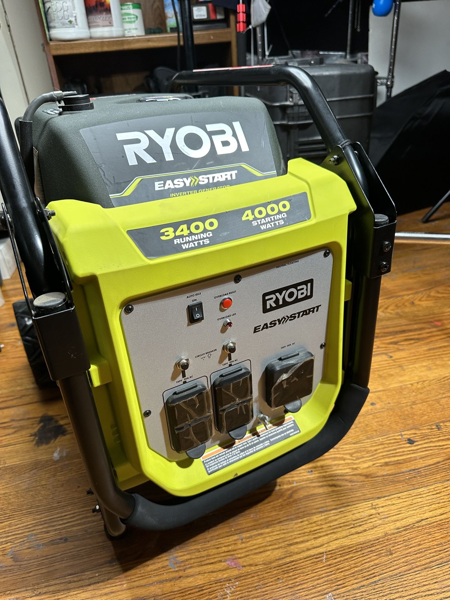 Ryobi 4000 on sale inverter generator