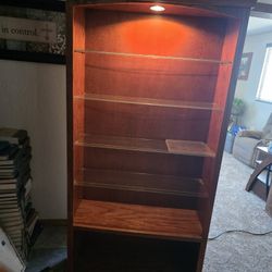 Oak Wood Book Shelves (2)