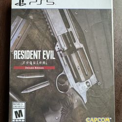 Resident Evil Requiem Deluxe Edition Steelbook - PlayStation 5 PS5 SEALED