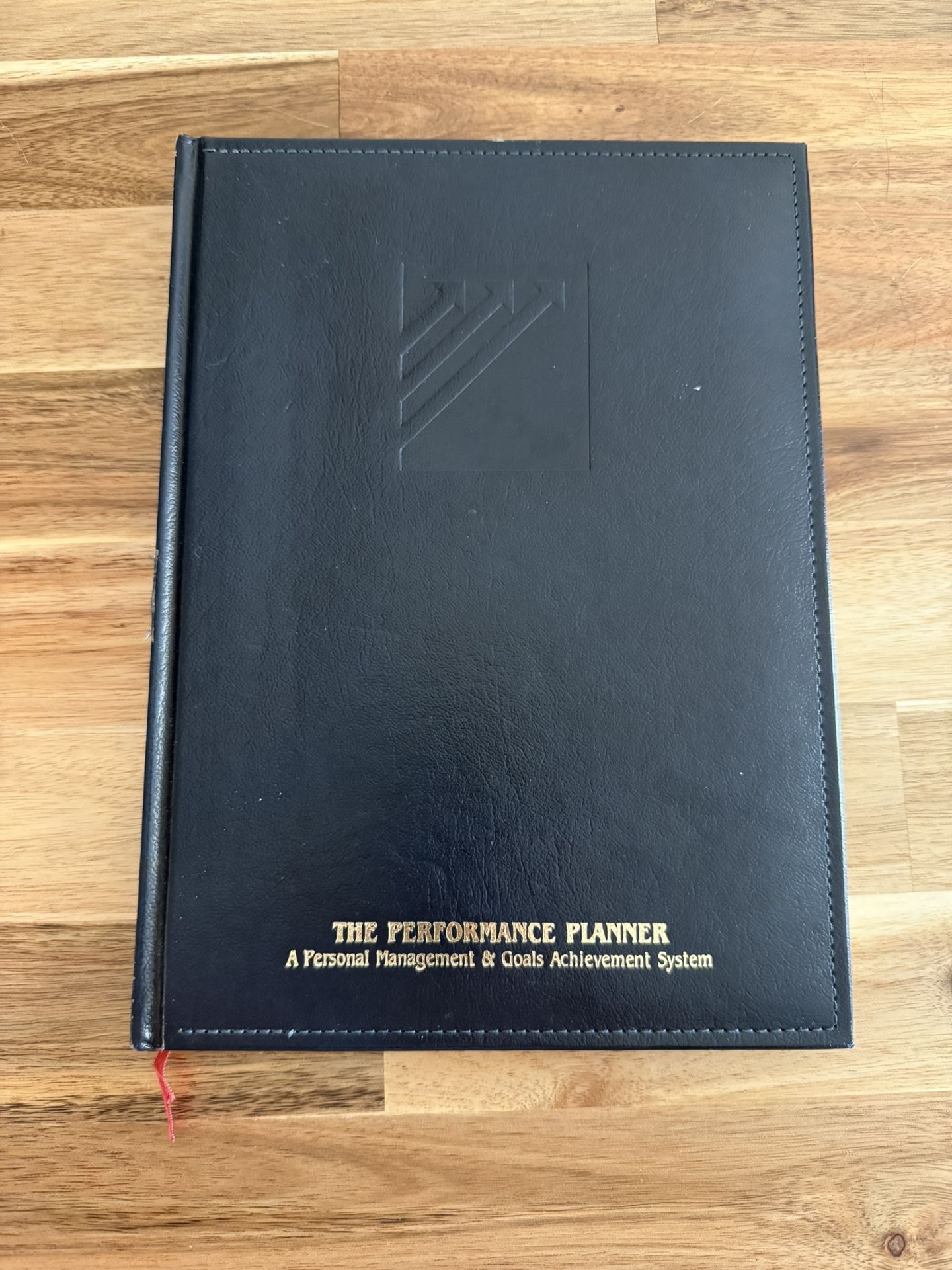 Zig Ziglar Performance Planner – Black Hardcover – Vintage 1988