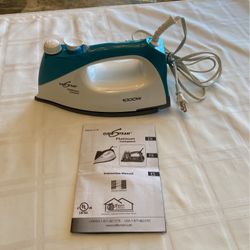 EURO Steam Platinum Compact 1000W Steam Iron