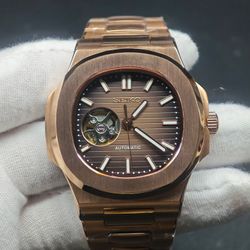Seiko Mod Nautilus-Chocolate