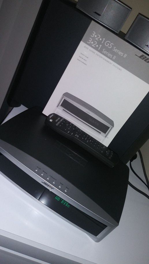 Bose 321 GS DVD/CD Media system player