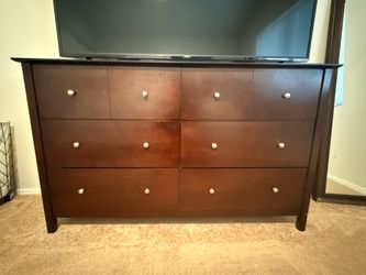 6 Drawer Dresser with end tables