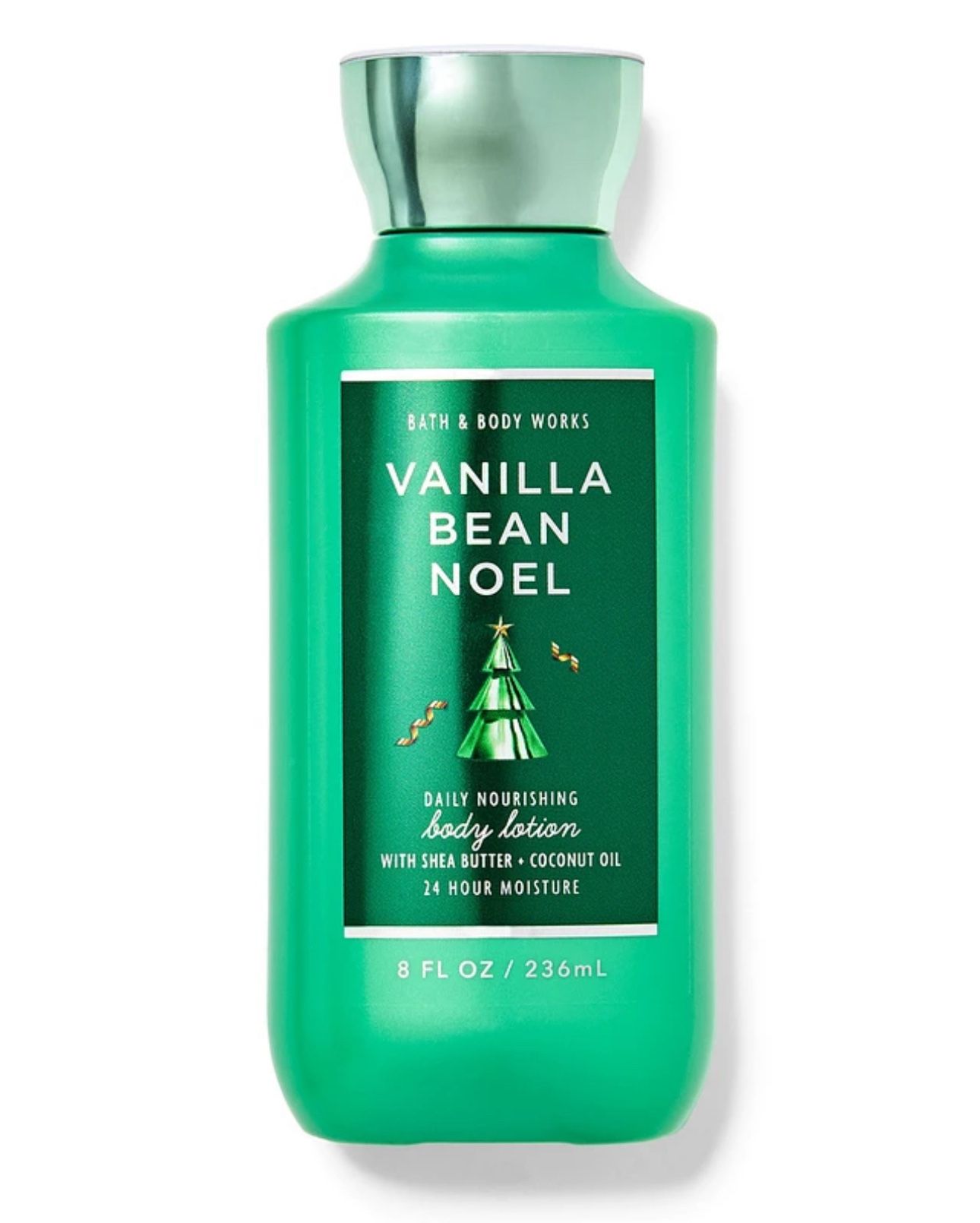 Bath & Body Works Vanilla Bean Noel Body Lotion - Festive Green