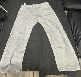 Grey Levi 501s