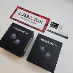 Samsung Galaxy Buds 2 Pro Brand New - $1 DOWN TODAY, NO CREDIT NEEDED