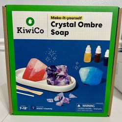 KiwiCo Crystal Ombre Soap Kit 🧼✨ NEW – DIY Craft Kit for Kids