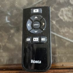 Roku With Remote And Power Cord.