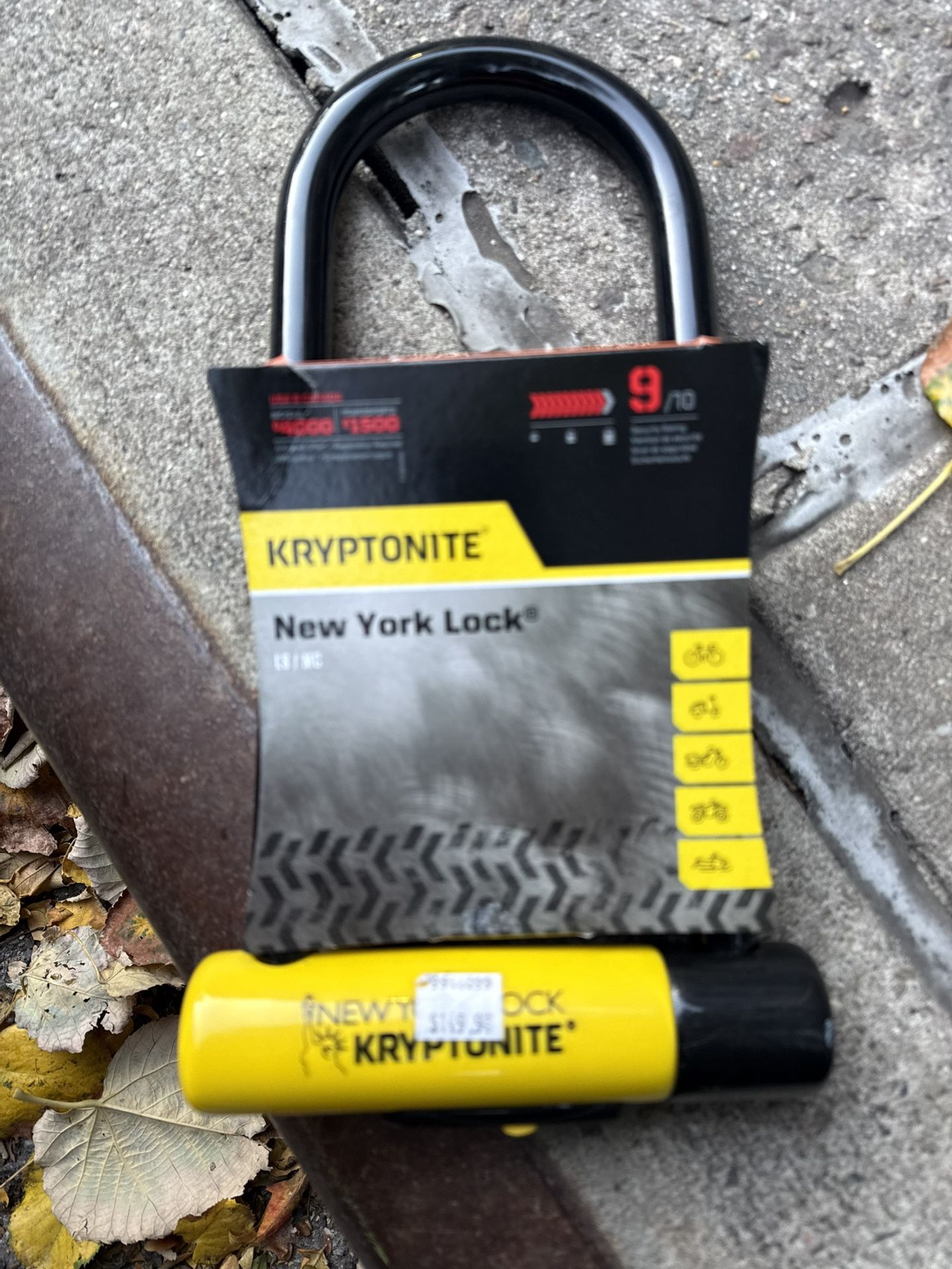 New Kryptonite Lock