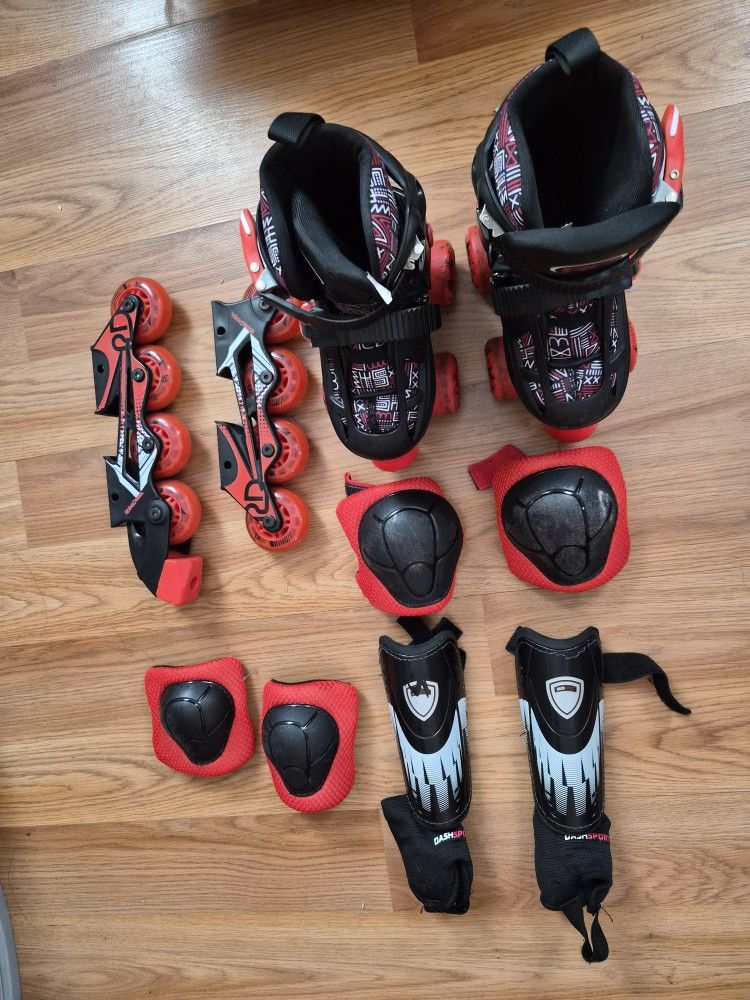 Kids Rollerskates/rollerblades & Accessories