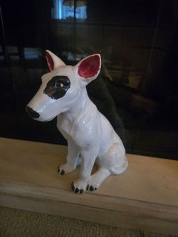 Cute little ceramic dog