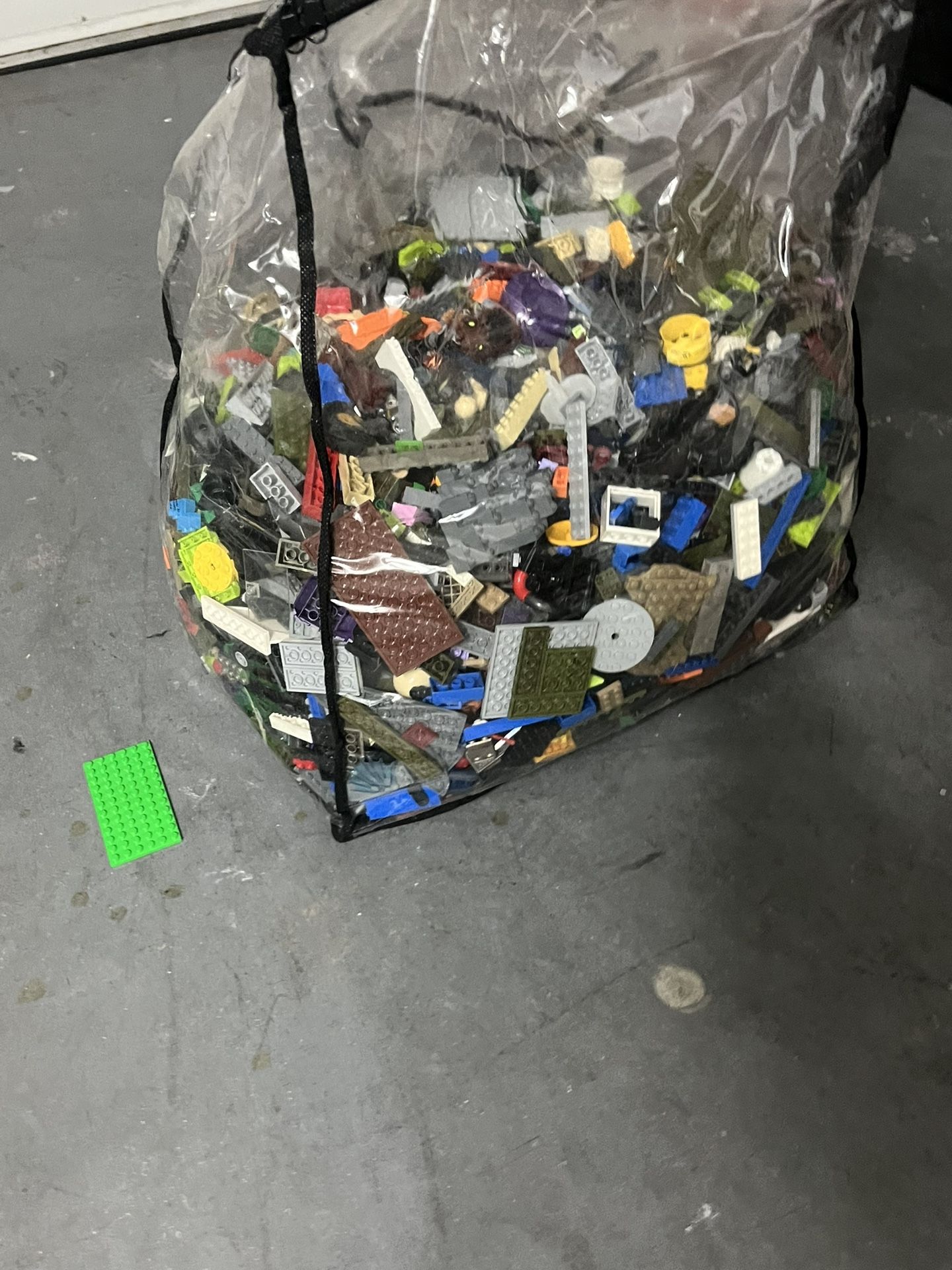 Bag Full Of LEGO and Mini Figures