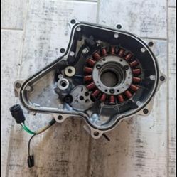 OEM YAMAHA 2016 VXR 1.8 HO FLYWHEEL COVER+Stator+Coupler Assy, 36 hours used