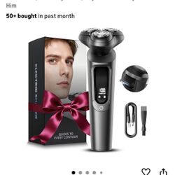 MALEGEBAZ Electric Razor for Men - IPX8 Waterproof Wet & Dry Shaver