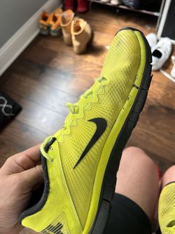 Nike free trainer 3.0 volt Neon yellow Sz 10.5