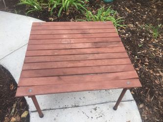 Table from Crate and Barrel