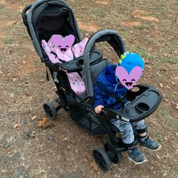 Double Stroller Baby Trend Sit-n-Stand 