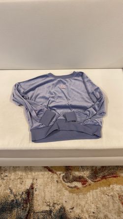 Girls blue grey sweatshirt
