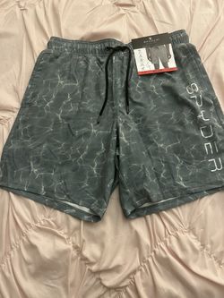 Medium Green Spyder Men’s Swim Shorts 