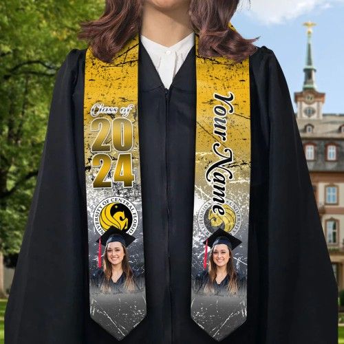 Custom Made Graduation Stoles / Sash/ Estoles High School College Graduation