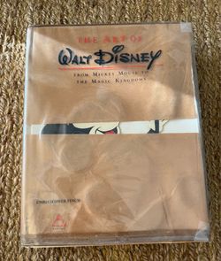 Vintage Walt Disney From Mickey Mouse to the Magic Kingdom by Christopher Finch Coffee Table Book
