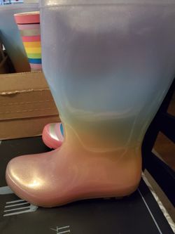 Rainboots Size 1