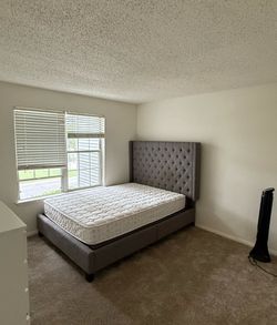 Queen Tufted Bed Frame