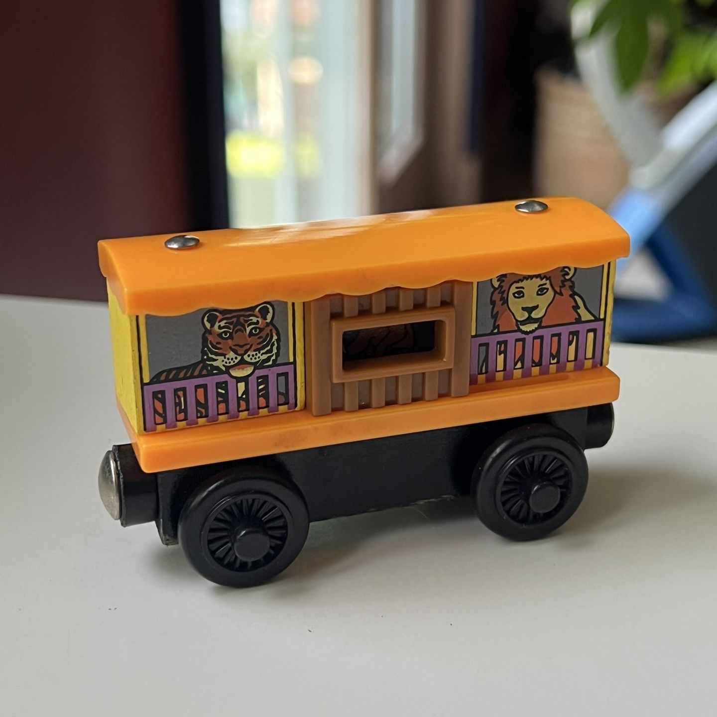 Thomas Wooden Railway Rheneas And The Roller Coaster SURPRISE FACE