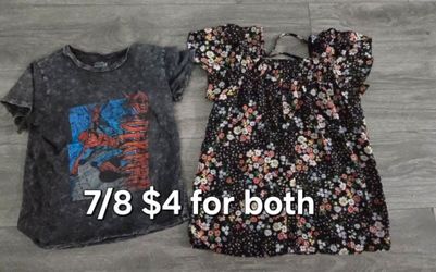 Two shirts size 7/8 $4 for both