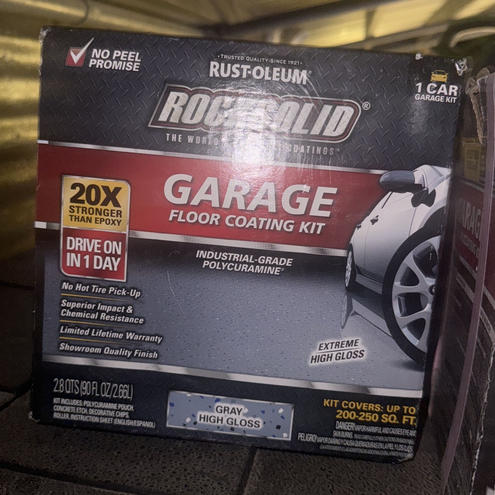 Rustoleum ROCKSOLID Garage Floor Coating Kit