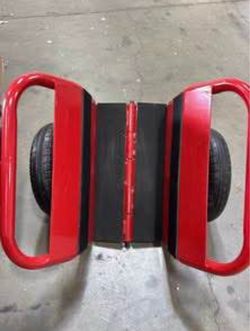 New Panel Dolly Heavy Duty All-Terrain Slab Dolly w/ 10" Solid Rubber Wheels and Handle